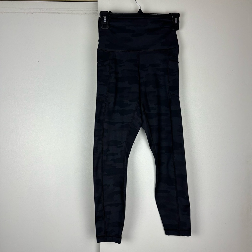 90 Degree By Reflex Black Camo Leggings